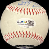 David Nied Signed MLB Baseball JSA Colorado Rockies