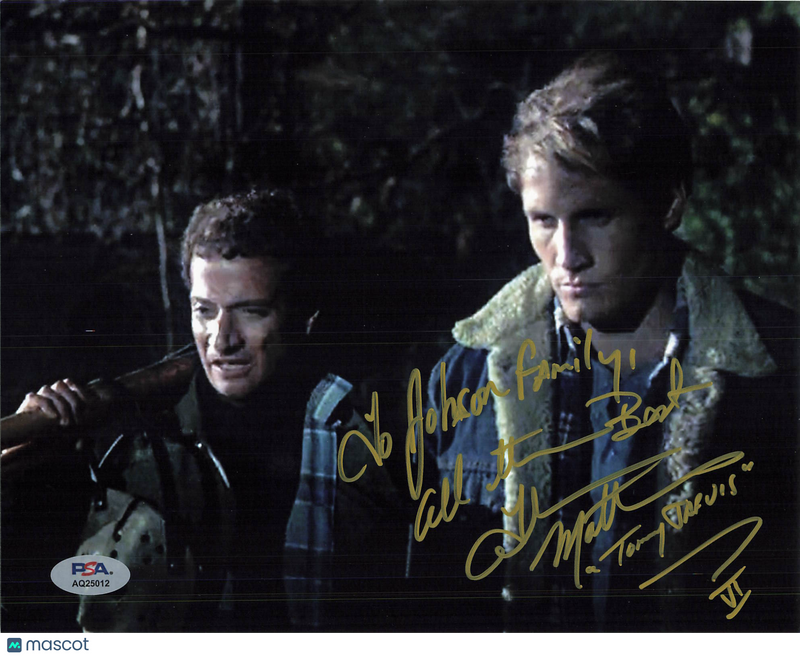 Thom Mathews Signed 8x10 Photo PSA Autographed