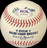 Larry Baer Signed Baseball PSA San Francisco Giants