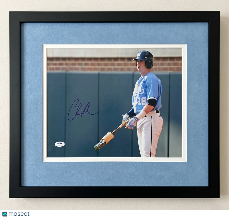 Colin Moran Pittsburgh Pirates Signed 11x14 Custom Framed Photo PSA Auth