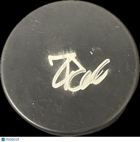 Terry Ryan Montreal Canadiens Signed Hockey Puck