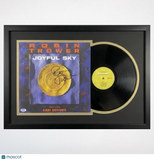 Robin Trower Signed Joyful Sky Custom Framed Vinyl PSA Album Autographed