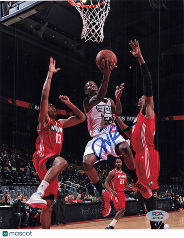 Delon Wright Signed 8x10 Photo PSA Toronto Raptors