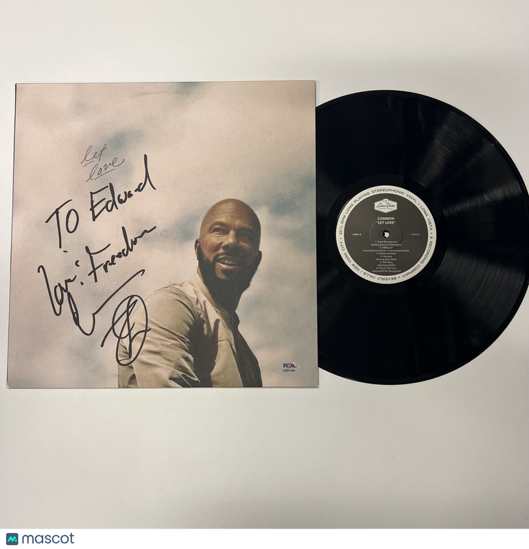 Common Signed Let Love Vinyl Album PSA Autographed