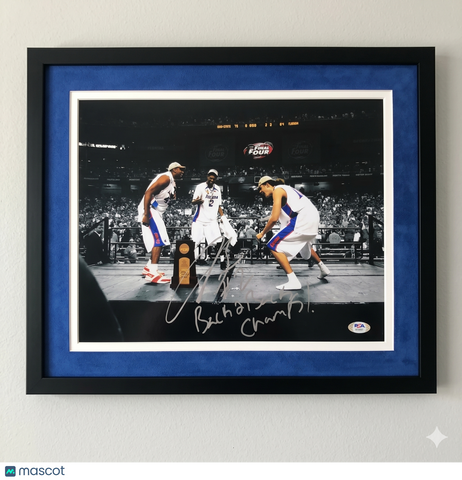 Corey Brewer Florida Gators Signed Basketball 11x14 Custom Framed Photo PSA