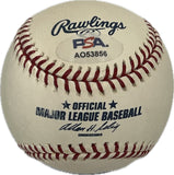 Mark Prior Signed Baseball MLB PSA Autographed Dodgers Cubs