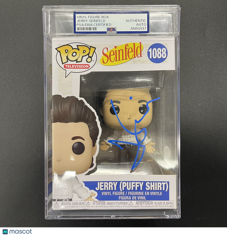 Jerry Seinfeld signed Funko Pop PSA Encapsulated