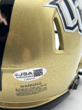 Tayven Jackson Signed  Mini Helmet JSA UCF Knights Autographed