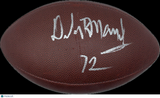 Dexter Manley Washington Redskins Signed Football JSA Autographed