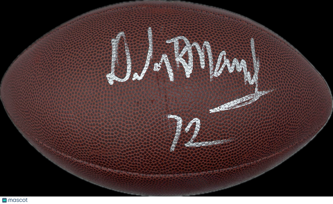 Dexter Manley Washington Redskins Signed Football JSA Autographed