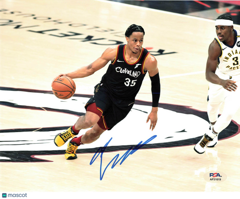 Isaac Okoro Signed 8x10 Photo PSA Cleveland Cavaliers