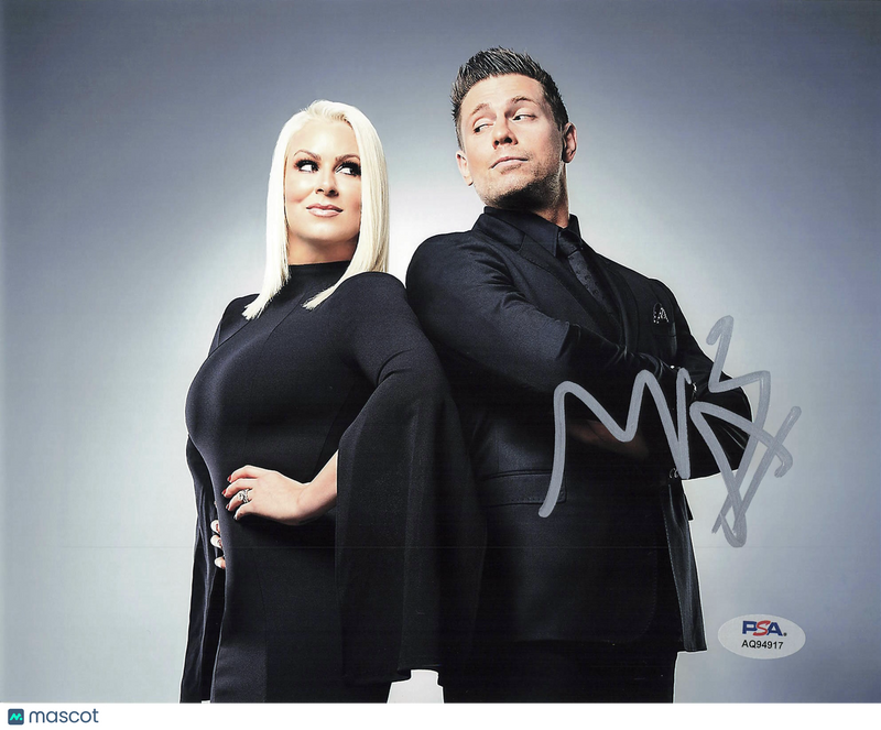 The Miz Signed Wrestling 8x10 Photo PSA Autographed