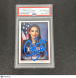 2020 Decision Alexandria Ocasio-Cortez #378 Signed Card PSA Autographed