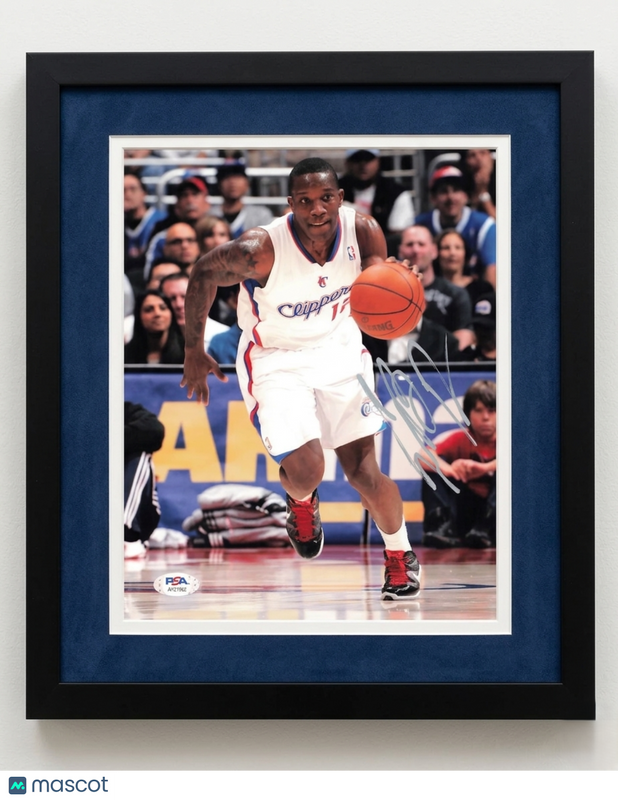 Eric Bledsoe Los Angeles Clippers Signed Basketball 8x10 Custom Framed Photo PSA