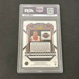 2022-23 Panini Prizm #228 Jabari Smith Jr. signed card PSA 10 Auto 10