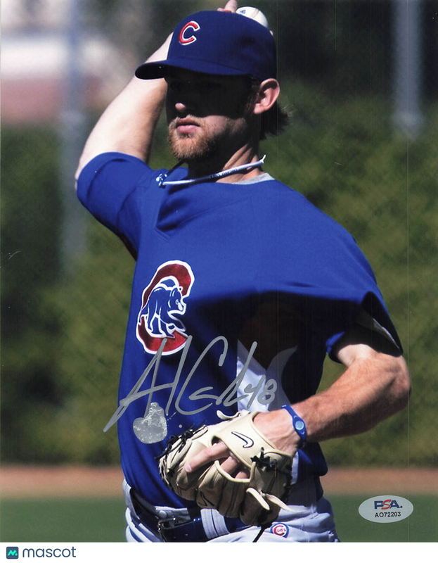 Andrew Cashner Chicago Cubs Signed 8x10 Photo PSA