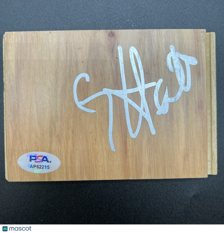 G Herbo Signed Basketball Floorboard Autographed Rapper