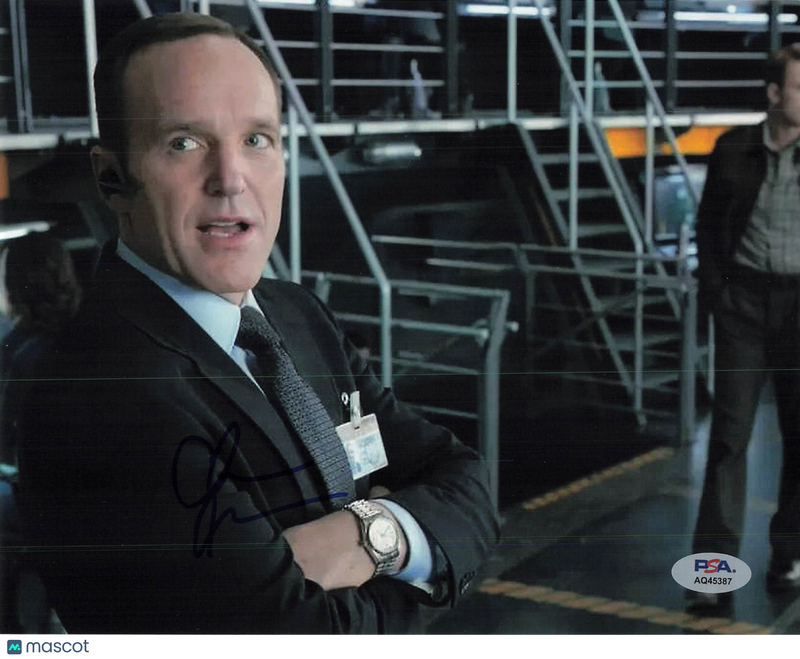 Clark Gregg Signed 8x10 Agent Phil Coulson Photo PSA  Autographed