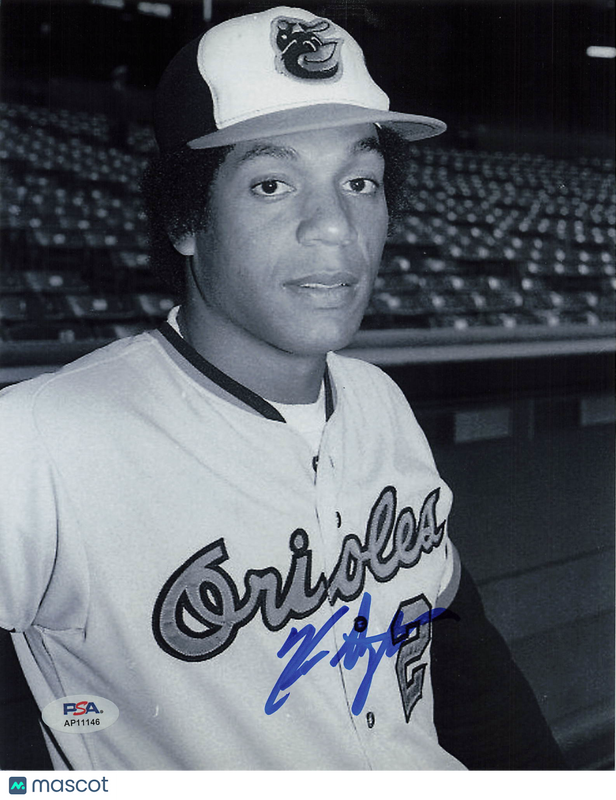 Ken Singleton Signed 8x10 Photo PSA Baltimore Orioles