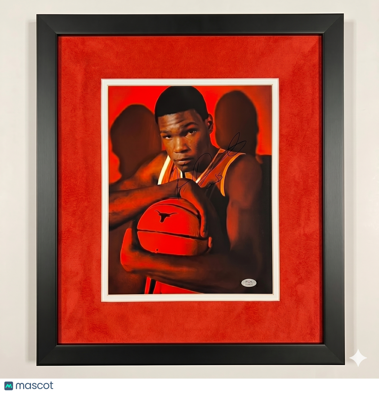 Kevin Durant Texas Longhorns Signed Basketball 11x14 Photo PSA