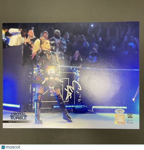 Alexa Bliss Signed Wrestling 11x14 Photo PSA Autographed