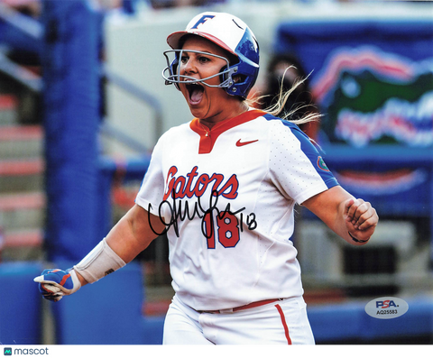 Andrew Lopez Florida Gators Signed 8x10 Photo PSA