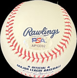 Jacob Wilson Signed Baseball PSA Oakland Athletics