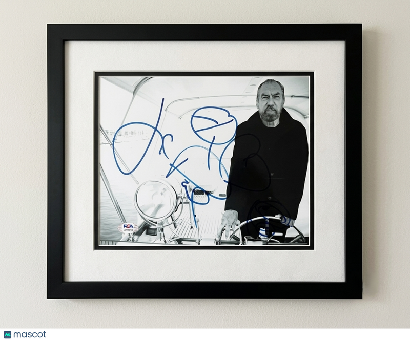 John Paul DeJoria Signed 8x10 Custom Framed Photo PSA Autographed