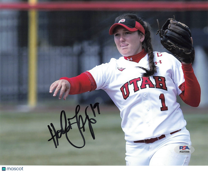Hannah Flippen Utah Talons Signed 8x10 Photo PSA