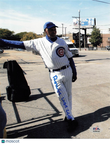 Ronnie "Woo Woo" Wooten Chicago Cubs Signed 8x10 Photo PSA