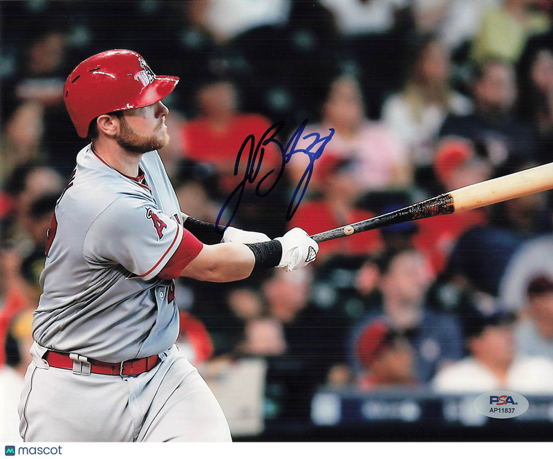 Jett Bandy Signed 8x10 Photo PSA Anaheim Angels