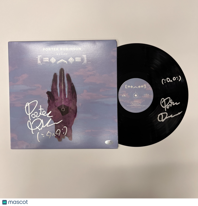 Porter Robinson Signed Divinity Sad Machine Vinyl Album PSA