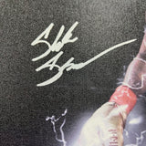 Shakur Stevenson Signed Canvas PSA Autographed Boxing