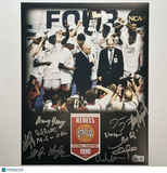 1990 UNLV Runnin' Rebels NCAA National Championship Team UNLV Rebels Signed Basketball 8x10 Photo BAS