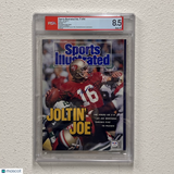 Joe Montana Sports Illustrated Vol.71 #14 Signed Magazine PSA 8.5 Auto 10