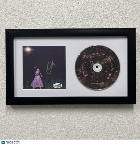 Olivia Rodrigo Signed You Seem Pretty Sad for a Girl So in Love Framed CD JSA