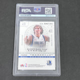 2002 Dirk Nowitzki Fleer Authentix#23 Signed Card Auto Auth Autographed