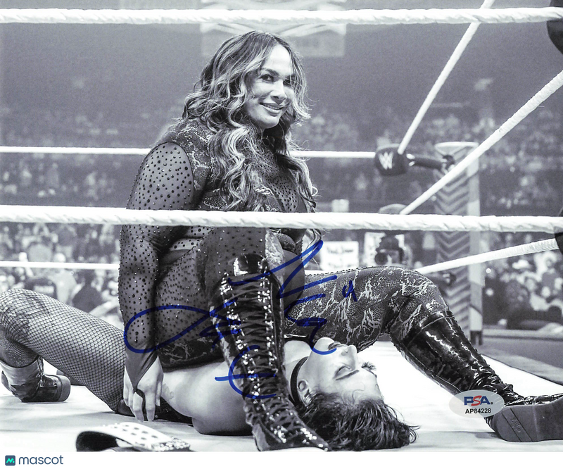 Nia Jax Signed Wrestling 8x10 Photo PSA Autographed