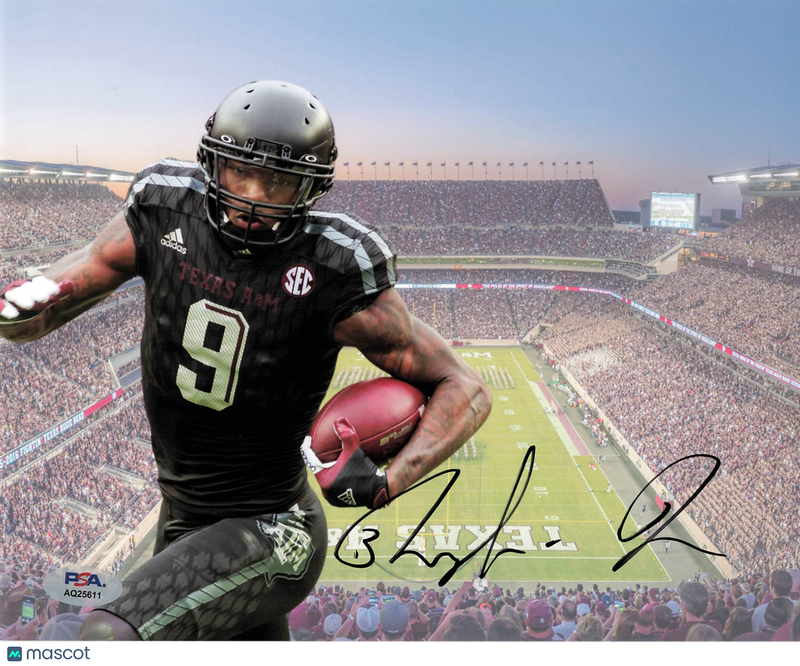 Ricky Seals-Jones Signed Texas A&M Aggies Football 8x10 Photo PSA Autographed