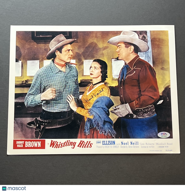 Noel Neil Signed 11x14 Photograph Whistling Hills PSA Autographed