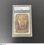 2025 Topps Chrome #AG-LXK Lexis King Signed Card Auto 9 PSA Slabbed