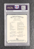 2022 Topps Allen & Ginter #301 Jorge Soler Signed Card Auto PSA Slabbed Marlins