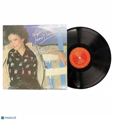 Janis Ian Signed Night Rains Vinyl Album PSA Autographed