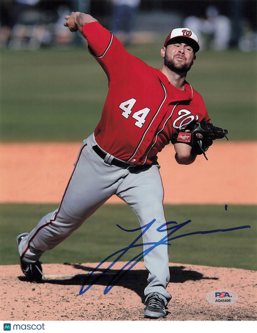 Lucas Giolito Washington Nationals Signed 8x10 Photo PSA