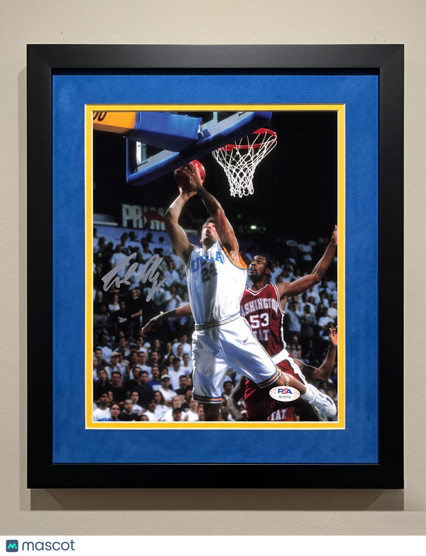 Bob Myers UCLA Bruins Signed Basketball 8x10 Custom Framed Photo PSA