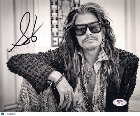 Steven Tyler Signed 8x10 Photo PSA/DNA Autographed Aerosmith