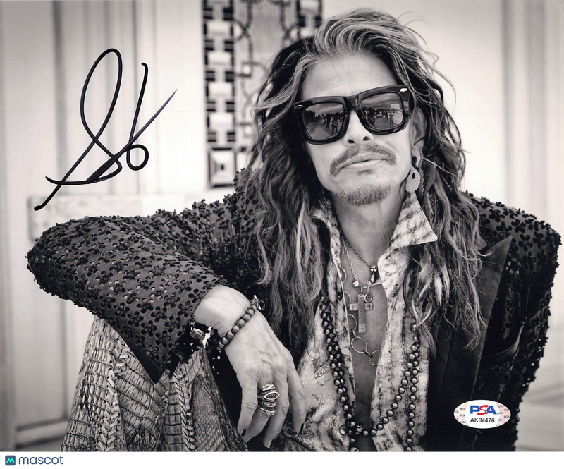 Steven Tyler Signed 8x10 Photo PSA/DNA Autographed Aerosmith