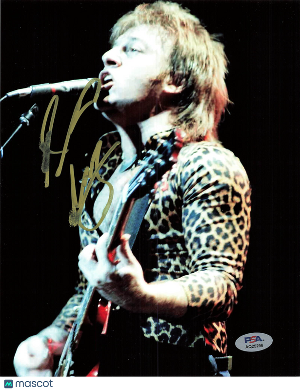 Aldo Nova Signed 8x10 Photo PSA Autographed