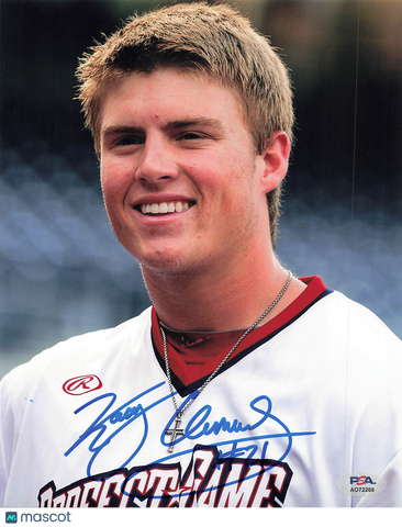Koby Clemens Perfect Game Signed 8x10 Photo PSA