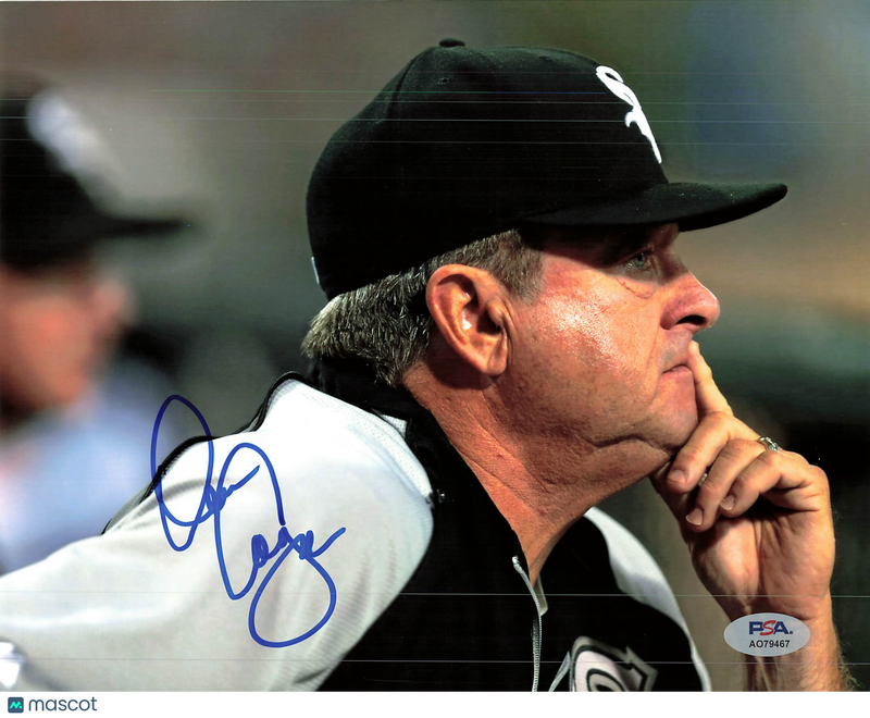 Don Cooper Chicago White Sox Signed 8x10 Photo PSA
